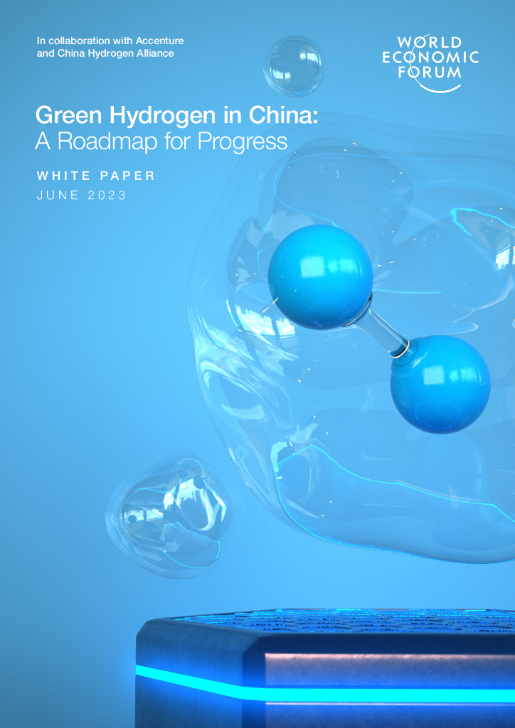 世界经济论坛发布中国绿色氢能产业发展路线图